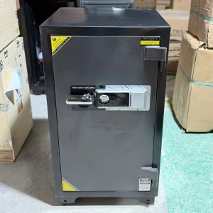 Két sắt vân tay to đại TOKYO TKO1000F chống cháy cao cấp màu đen