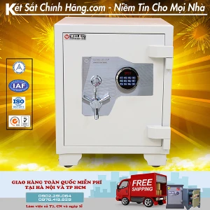 Két sắt xuất khẩu Mỹ  Welko US68DT khóa điện tử màu trắng