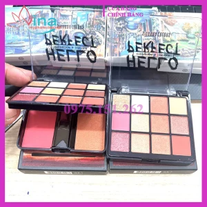 Bảng Màu Mắt Sivanna Hello Perfect Có Nhũ Tông Cam Gạch HF5016 - SỐ 3