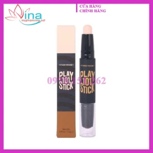 Che Khuyết Điểm 2 Đầu Etude House Play 101 Stick Color Contour Duo