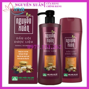 Dầu gội Dược liệu Nguyên Xuân nâu (Dành cho tóc thường) màu đỏ 250ML