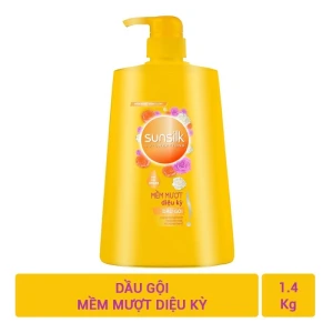 DẦU GỘI SUNSILK MỀM MƯỢT DIỆU KỲ TỪ TINH DẦU TỰ NHIÊN 1400G