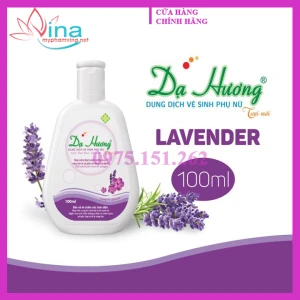 DUNG DỊCH VỆ SINH PHỤ NỮ DẠ HƯƠNG HƯƠNG HOA TÍM 100ML
