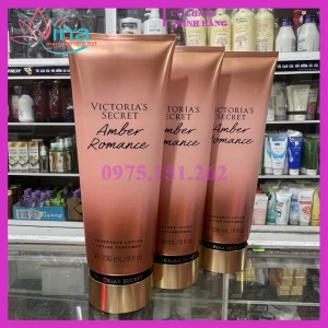 Dưỡng thể nước hoa Victoria Secret Amber Romance Fragrance Lotion 236ml