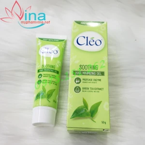 Gel Làm Dịu Da Sau Tẩy Lông Cleo Giúp Chậm Mọc Lông 50g
