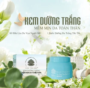 Kem Body Ngọc Trai Đen Thiên Phú Tài Dưỡng Trắng Da, Chống Nắng, Dưỡng Ẩm 200gr