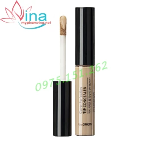 Kem che khuyết điểm The Saem Cover Perfection Tip Concealer (6.5g) 01
