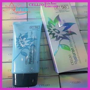KEM CHỐNG NẮNG CELLIO Hyaluron Whitening Sun Cream SPF 50PA 70ML
