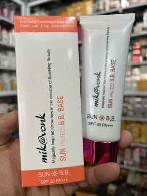 KEM CHỐNG NẮNG DƯỠNG DA MIK@VONK SUN PROTECT BB BASE 60ML