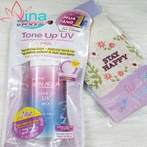 Kem chống nắng Sunplay Skin Aqua Tone Up UV Milk SPF50 PA 50gr