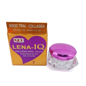 Kem dưỡng trắng - Hồng da - Chống nắng - Lão hóa - Bảo vệ da LENA-IQ Q1 (20g)