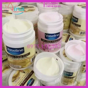 Kem Kích Trắng Vaseline x10 hũ 250gr
