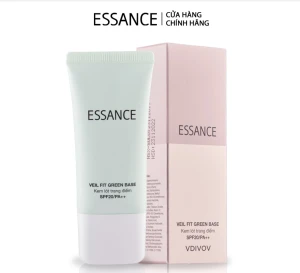 Kem lót Essance Veil Fit Green Base SPF20 PA 30ml - hiệu chỉnh sắc da kiểm soát dầu