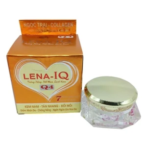 Kem nám - Tàn nhang - Đồi mồi - Giảm nhăn - Chống nắng - Ngăn ngừa lão hóa da LENA-IQ Q4 (20g)