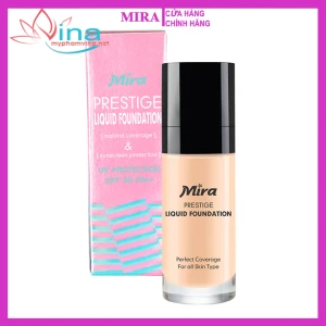 Kem nền chống nắng Mira Liquid Foundation SPF30 35ML Tone 21