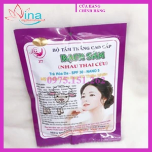 Kem tắm trắng Bạch Sâm Nhau thai cừu (175g)