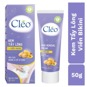 Kem Tẩy Lông Cleo Dành Cho Vùng Viền Bikini Với Chiết Xuất Từ Khoai Tây Và Mật Ong 50g