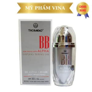 Kem trang điểm dưỡng trắng da BB alpha Thorakao 30g