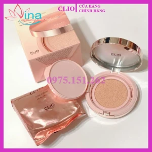 Phấn nước clio kill cover glow cushion spf50 pa kèm lõi thay thế 15g x 2