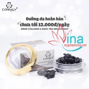 Serum connaly tinh chất ngọc trai đen hộp 30 viên