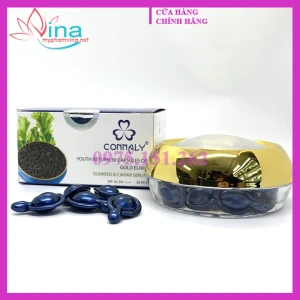 Serum Connaly Tinh Chất Trứng Cá Muối Và Tảo Biển - Dưỡng Trắng Da Sạch Mụn Hộp 30 Viên