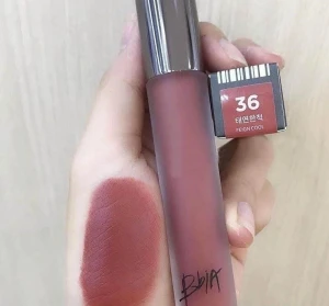 Son BBia Last Velvet Lip Tint Version 8 Feign Cool 36 Hồng Nâu