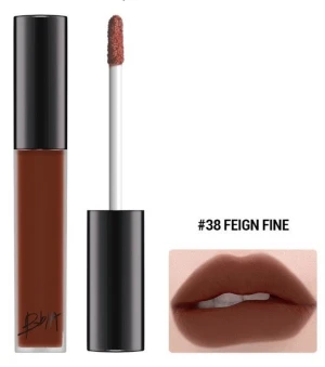 Son kem lì BBIA Last Velvet Lip Tint Ver.8 Feign Fine No.38 - Nâu Socola Trầm