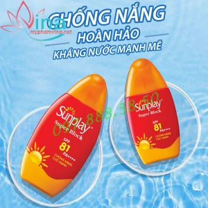 SỮA CHỐNG NẮNG CỰC MẠNH SUNPLAY SUPER BLOCK SPF 81/PA 30GR
