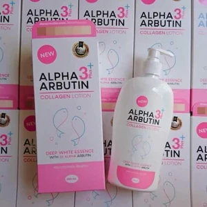 Sữa dưỡng thể Alpha Arbutin Collagen Lotion 3 Plus 500ml
