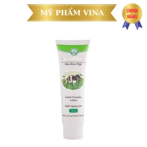 Sữa Rửa Mặt Thorakao Trắng Da Tinh Chất Sữa Bò 120g (CÓ HẠT)