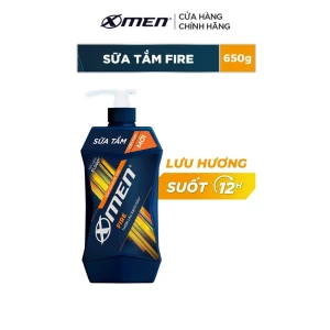 Sữa tắm nước hoa XMen Fire 650ml
