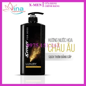 Sữa tắm Nước hoa XMen For Boss Luxury 650g - Mùi hương sang trọng tinh tế