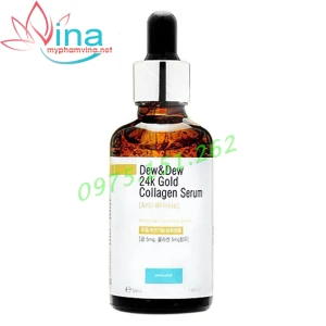 Tinh Chất Chống Lão Hóa Dew&Dew 24k Gold Collagen Serum Anti Wrinkle 50ml