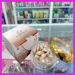 Viên Serum trẻ hoá da CONNALY làm kem lót trang điểm và chống nắng Spf 50 hộp 30 viên