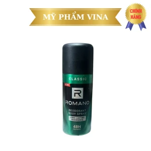 Xịt khử mùi Romano Classic 150ml