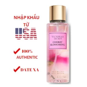 Xịt Thơm Cơ Thể Body Mist Victorias Secret Cherry Blossoming 250ml