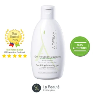 A-Derma Gel Moussant Apaisant Sữa Tắm Dành Cho Da Nhạy Cảm, Kích Ứng 200ml