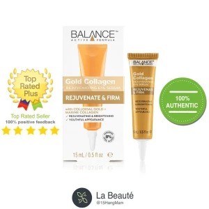 Balance Active Formula Gold Collagen Rejuvenating Eye Serum - Tinh Chất Cải Thiện Lão Hóa Vùng Mắt 15ml
