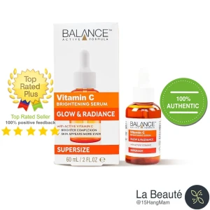 Balance Vitamin C Brightening Serum Glow & Radiance - Tinh Chất Vitamin C Thế Hệ Mới 60ml