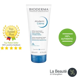 Bioderma Atoderm Creme - Kem Dưỡng Ẩm Cho Mặt Và Cơ Thể 200ml