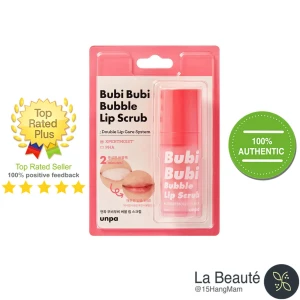Bubi Bubi Bubble Lip Scrub - Tẩy Tế Bảo Chết Môi Dạng Sủi Bọt 10ml