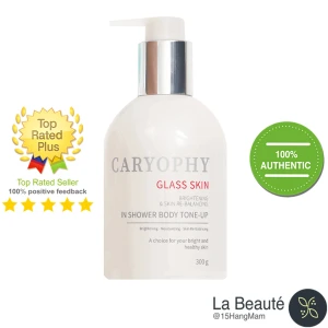 Caryophy Glass Skin In Shower Body Tone Up - Kem Dưỡng Trắng Da Body 300g