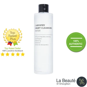 Caryophy Smart Cleansing Water - Nước Tẩy Trang Thông Minh Cho Da Mụn, Da Nhạy Cảm 300ml