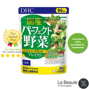 DHC Perfect Vegetable Premium - Viên Uống Rau Củ Bổ Sung Chất Xơ 360 Viên (90 Ngày)