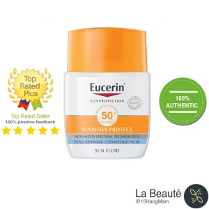 Eucerin Sensitive Protect Sun Fluid SPF50 - Kem Chống Nắng Dạng Sữa Dành Cho Da Nhạy Cảm 50ml