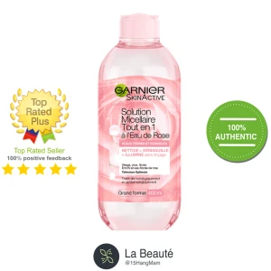 Garnier Skin Active Solution Micellaire Tout en 1 - Nước Tẩy Trang Dành Cho Da Thường 400ml