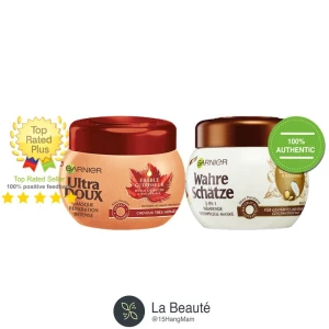 Garnier Ultra Doux - Kem Ủ Tóc Lá Phong 300ml