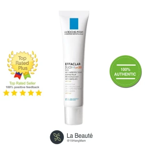 La Roche Posay Effaclar Duo SPF30 - Kem Trị Mụn Ban Ngày Có Chỉ Số Chống Nắng 40ml