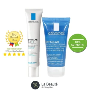 La Roche Posay Set Trị Mụn - Mua Trị Mụn Duo (40ml) Tặng Sữa Rửa Mặt Effaclar (50ml)