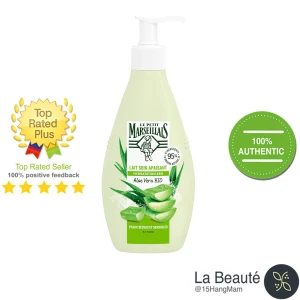 Le Petit Marseillais Lait Soin Apaisant Aloe Vera Bio Hydratation 48h